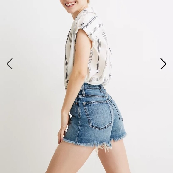 Madewell The Perfect Jean Short in Bergman Wash Vintage Inspired Sz 28 - Picture 3 of 12
